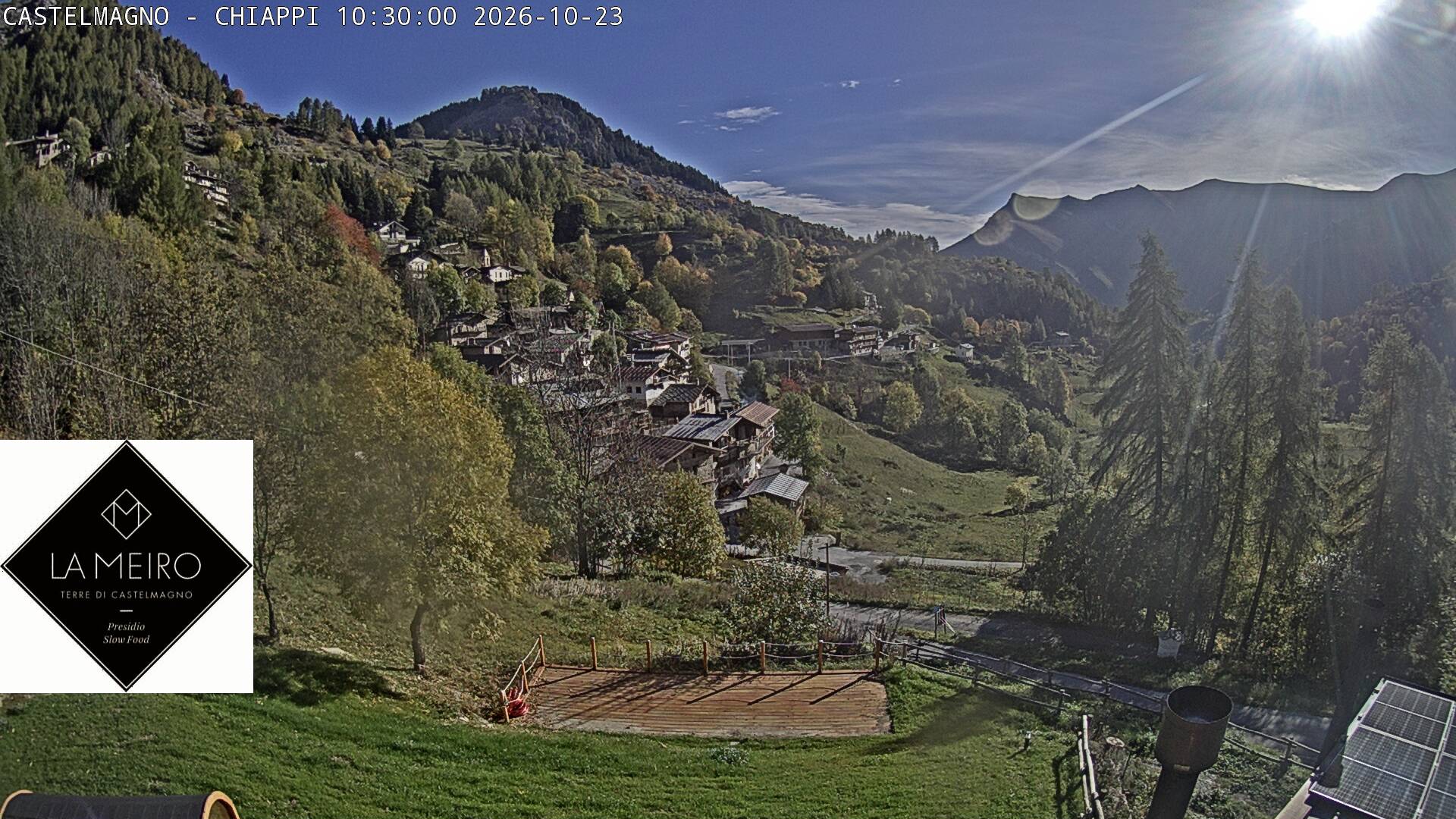 Webcam La Meiro